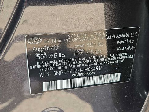 Used 2021 Hyundai Sonata Limited FWD image 35