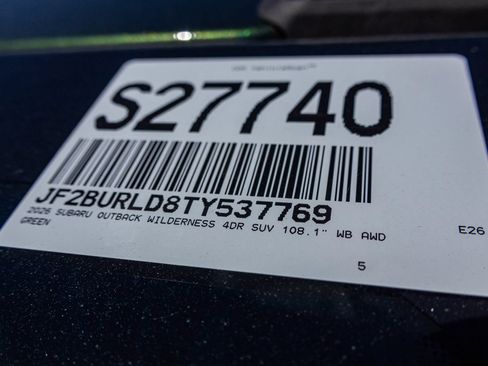 New 2026 Subaru Outback Wilderness AWD/4WD image 48