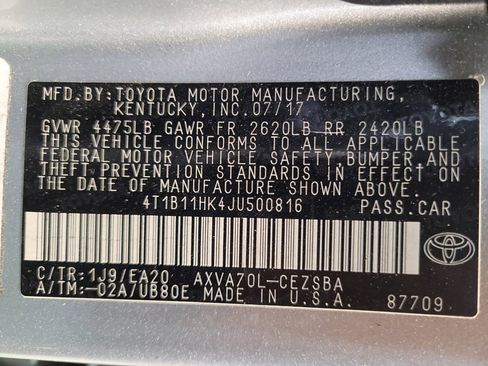 Used 2018 Toyota Camry SE FWD image 33