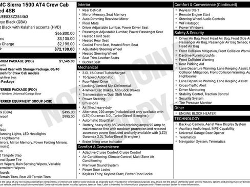 Used 2025 GMC Sierra 1500 AT4 w/ AT4 Premium Package AWD/4WD image 32