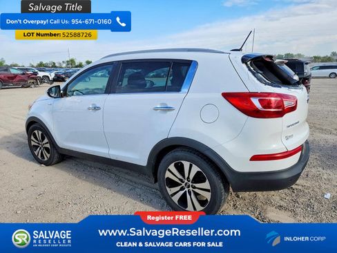 Used 2012 Kia Sportage EX w/ EX Premium Pkg AWD/4WD image 3
