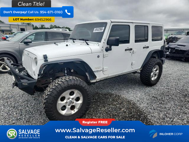 Used 2014 Jeep Wrangler Unlimited Sahara w/ Connectivity Group AWD/4WD image 1