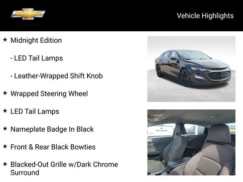 Used 2024 Chevrolet Malibu LT w/ Midnight Edition image 19