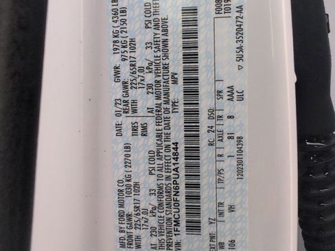 Used 2023 Ford Escape FWD image 40