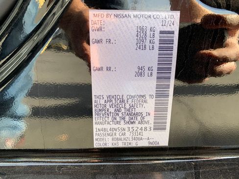Used 2025 Nissan Altima 2.5 SV FWD image 30
