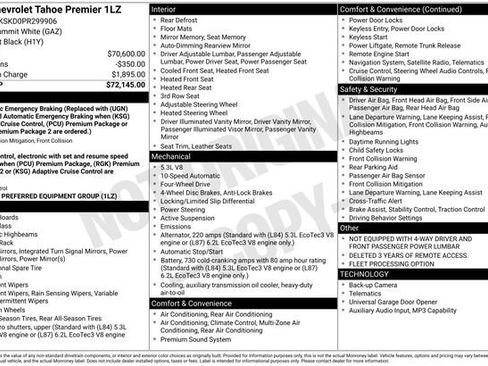 Used 2023 Chevrolet Tahoe Premier image 3