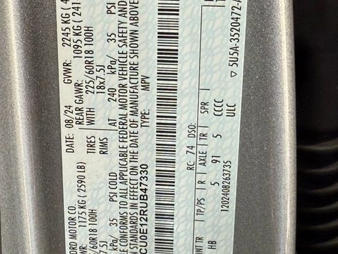 New 2024 Ford Escape SE image 43