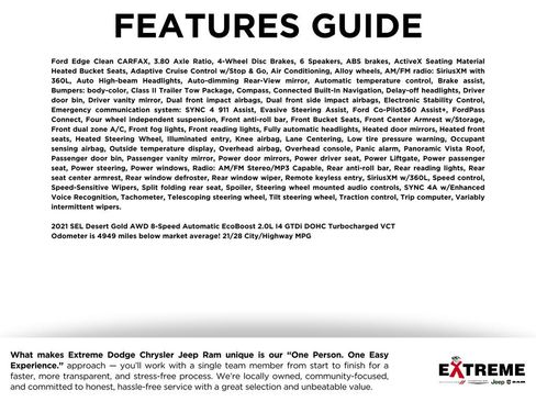 Used 2021 Ford Edge SEL w/ Convenience Package image 2