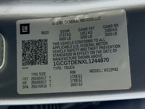 Used 2020 Chevrolet Colorado Z71 AWD/4WD image 12