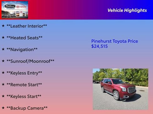 Used 2018 GMC Yukon Denali w/ Open Road Package AWD/4WD image 31