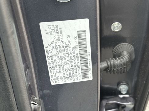 Used 2022 Honda Ridgeline RTL image 27
