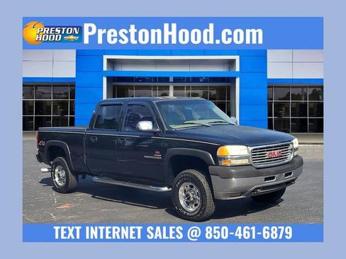 Used 2002 GMC Sierra 2500 4x4 Crew Cab HD w/ SLT Marketing Option Pkg image 1
