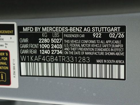 New 2026 Mercedes-Benz C 300 Sedan image 12