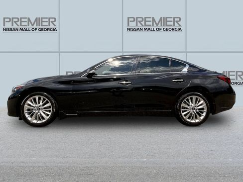 Used 2021 INFINITI Q50 Luxe w/ Cargo Package RWD image 4
