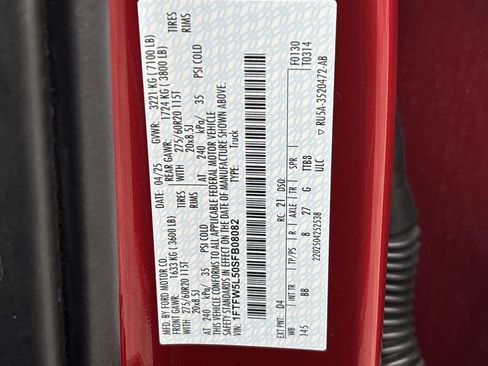 Used 2025 Ford F150 Lariat w/ Equipment Group 502A High image 38