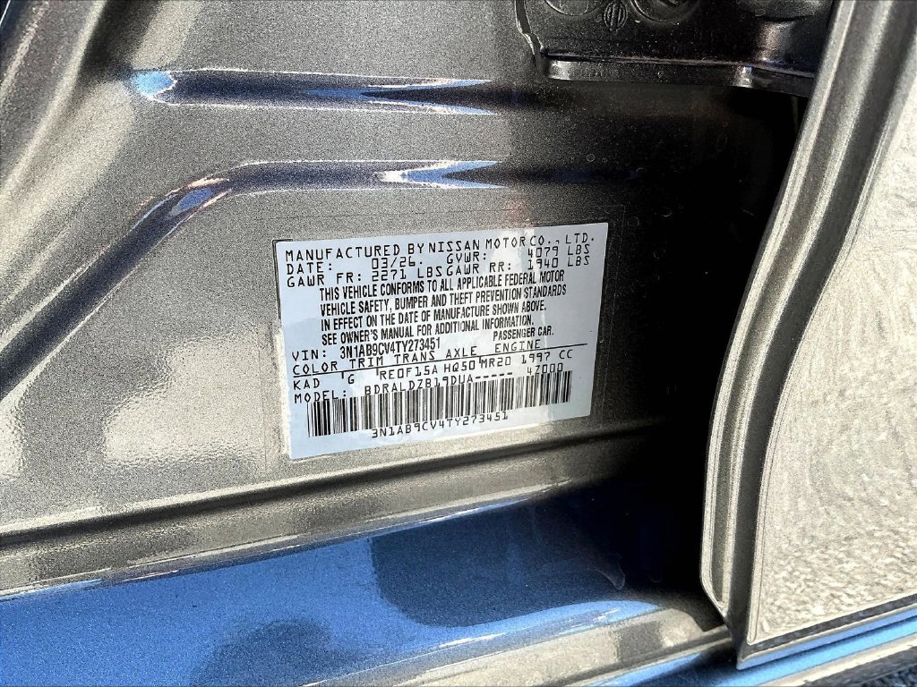 Used 2026 Nissan Sentra SV w/ Floor Mat Package FWD image 21