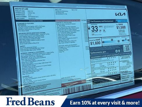 New 2025 Kia K4 GT-Line image 16