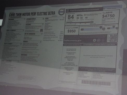 New 2025 Volvo EX90 Ultra image 17