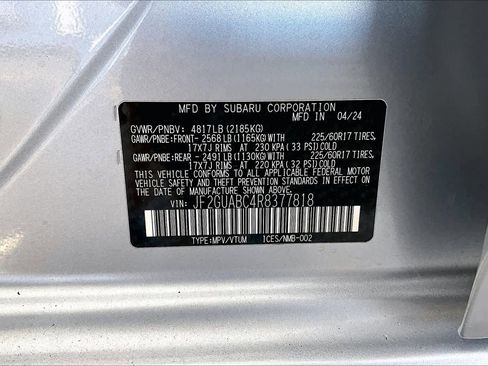 Used 2024 Subaru Crosstrek 2.0i image 34