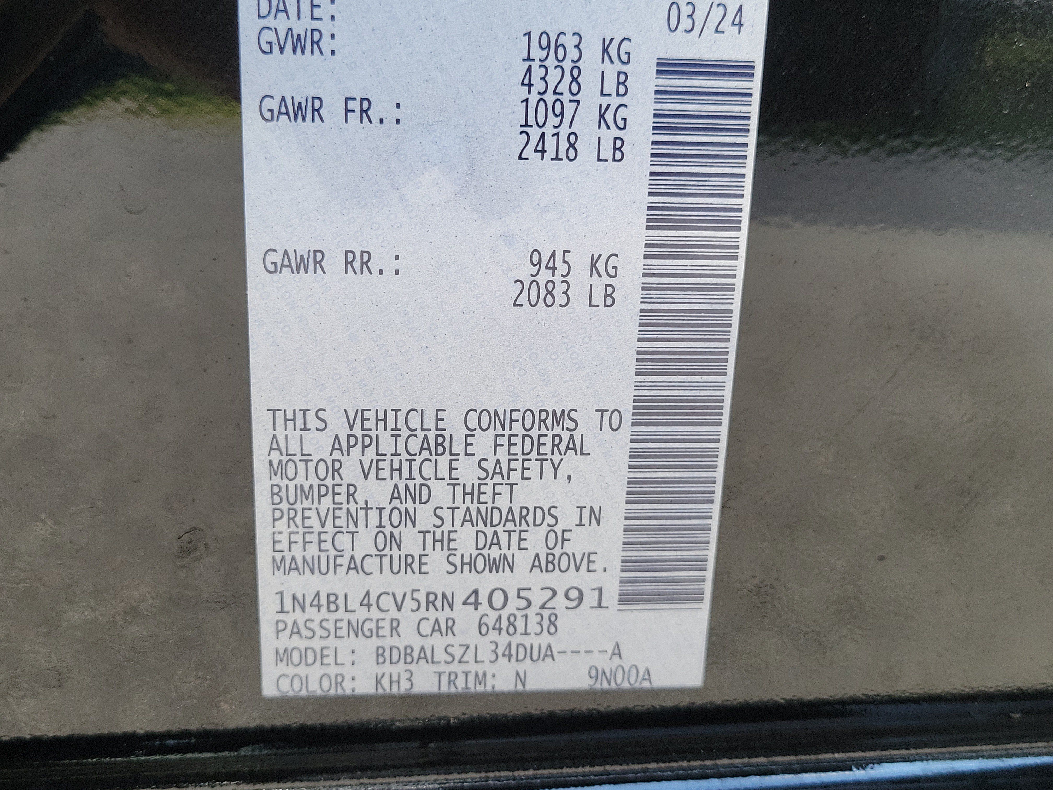 Used 2024 Nissan Altima 2.5 SR FWD image 35