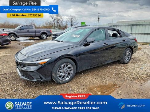 Used 2024 Hyundai Elantra Blue FWD image 1