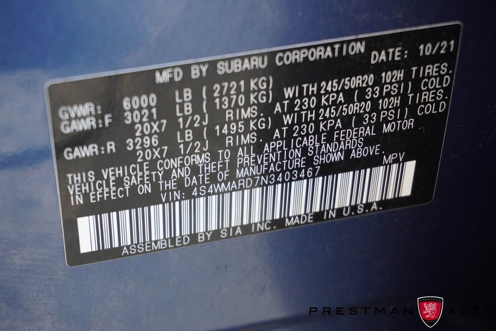 Used 2022 Subaru Ascent Touring AWD/4WD image 28