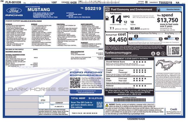 New 2026 Ford Mustang Dark Horse SC RWD image 23