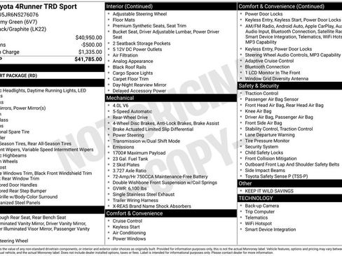 Used 2022 Toyota 4Runner TRD Sport image 7