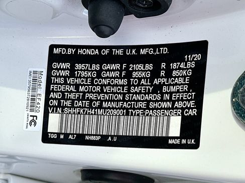 Used 2021 Honda Civic Sport image 27