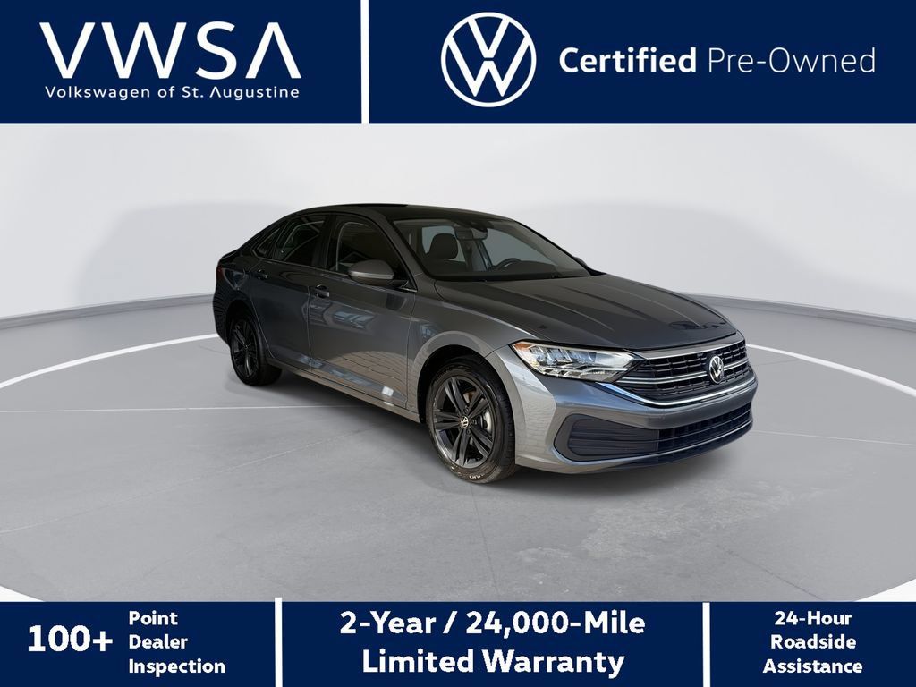 Certified 2024 Volkswagen Jetta SE FWD image 1