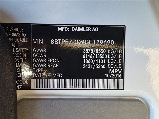 Used 2016 Mercedes-Benz Sprinter 2500 image 21