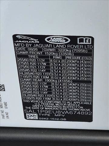 New 2027 Land Rover Range Rover Sport SE AWD/4WD image 16