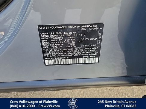 Certified 2025 Volkswagen Atlas Peak Edition SE image 35