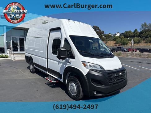 Used 2024 RAM ProMaster 3500 w/ Delivery Van Package image 1