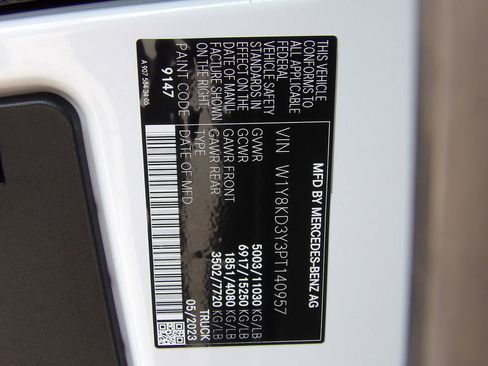 Used 2023 Mercedes-Benz Sprinter 3500 image 55