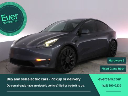 Used 2023 Tesla Model Y Performance AWD/4WD image 1