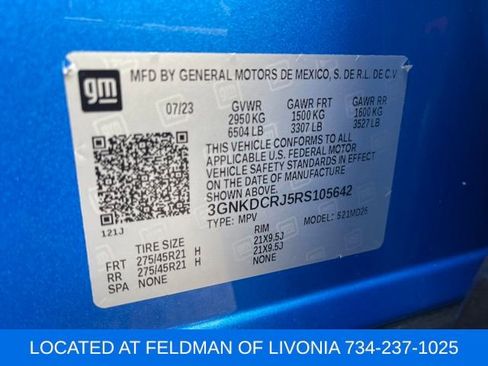 Used 2024 Chevrolet Blazer EV RS image 10