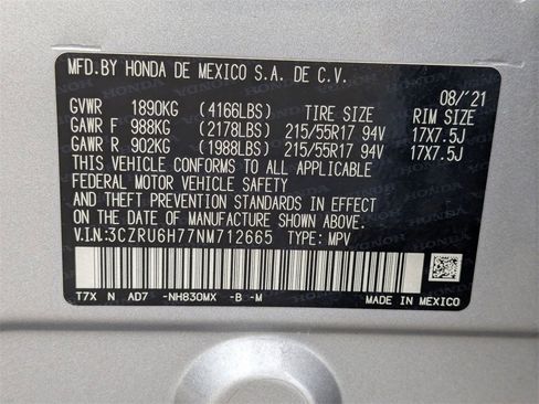 Used 2022 Honda HR-V EX-L image 33