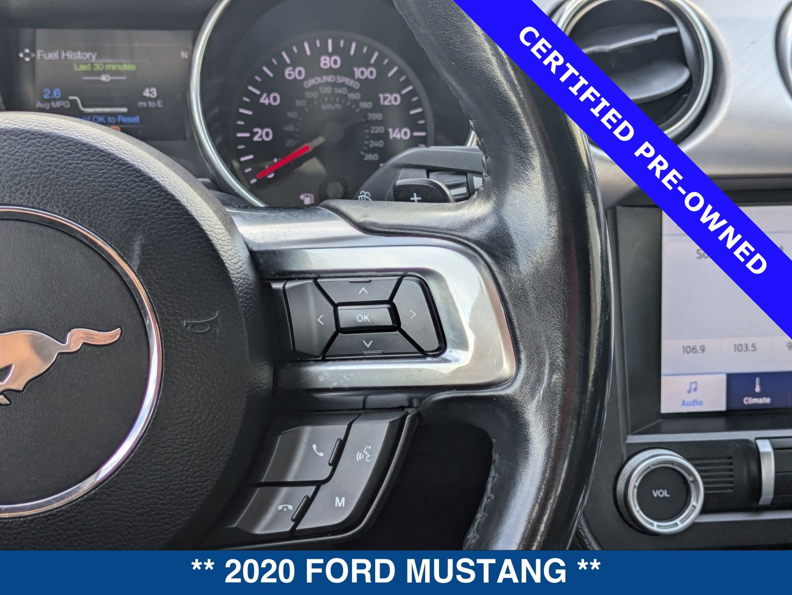 Certified 2020 Ford Mustang Premium RWD image 22