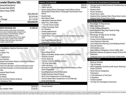 Used 2023 Hyundai Elantra SEL w/ Convenience Package FWD image 37