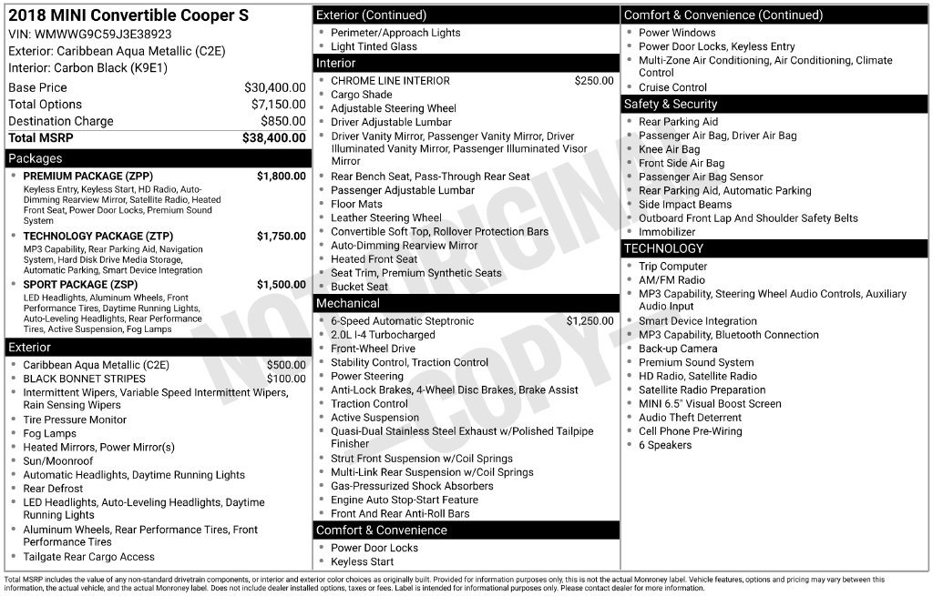 Used 2018 MINI Cooper S FWD image 9