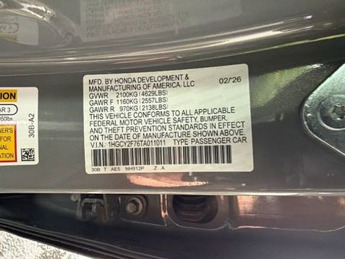New 2026 Honda Accord Sport image 33