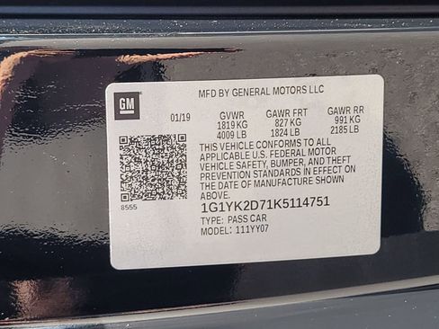 Used 2019 Chevrolet Corvette Stingray Coupe RWD image 15