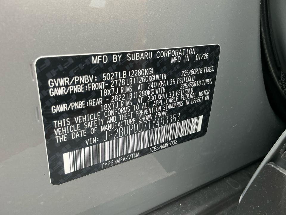 Used 2026 Subaru Outback Limited w/ Premium/Limited Package 2 AWD/4WD image 39