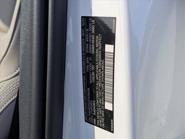 New 2026 Volvo XC90 T8 Plus w/ Protection Package Premier AWD/4WD image 20