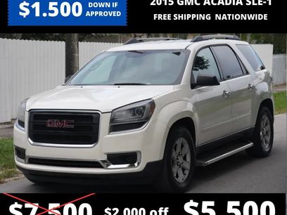 Used 2015 GMC Acadia SLE
