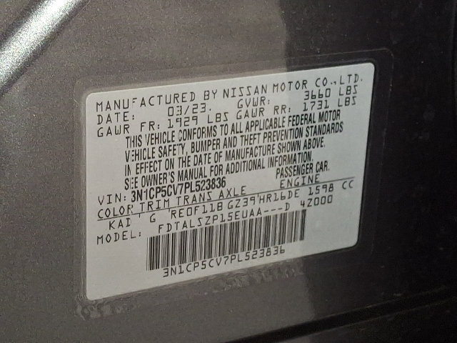 Used 2023 Nissan Kicks SV FWD image 26