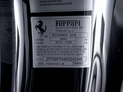 Certified 2019 Ferrari Portofino image 70