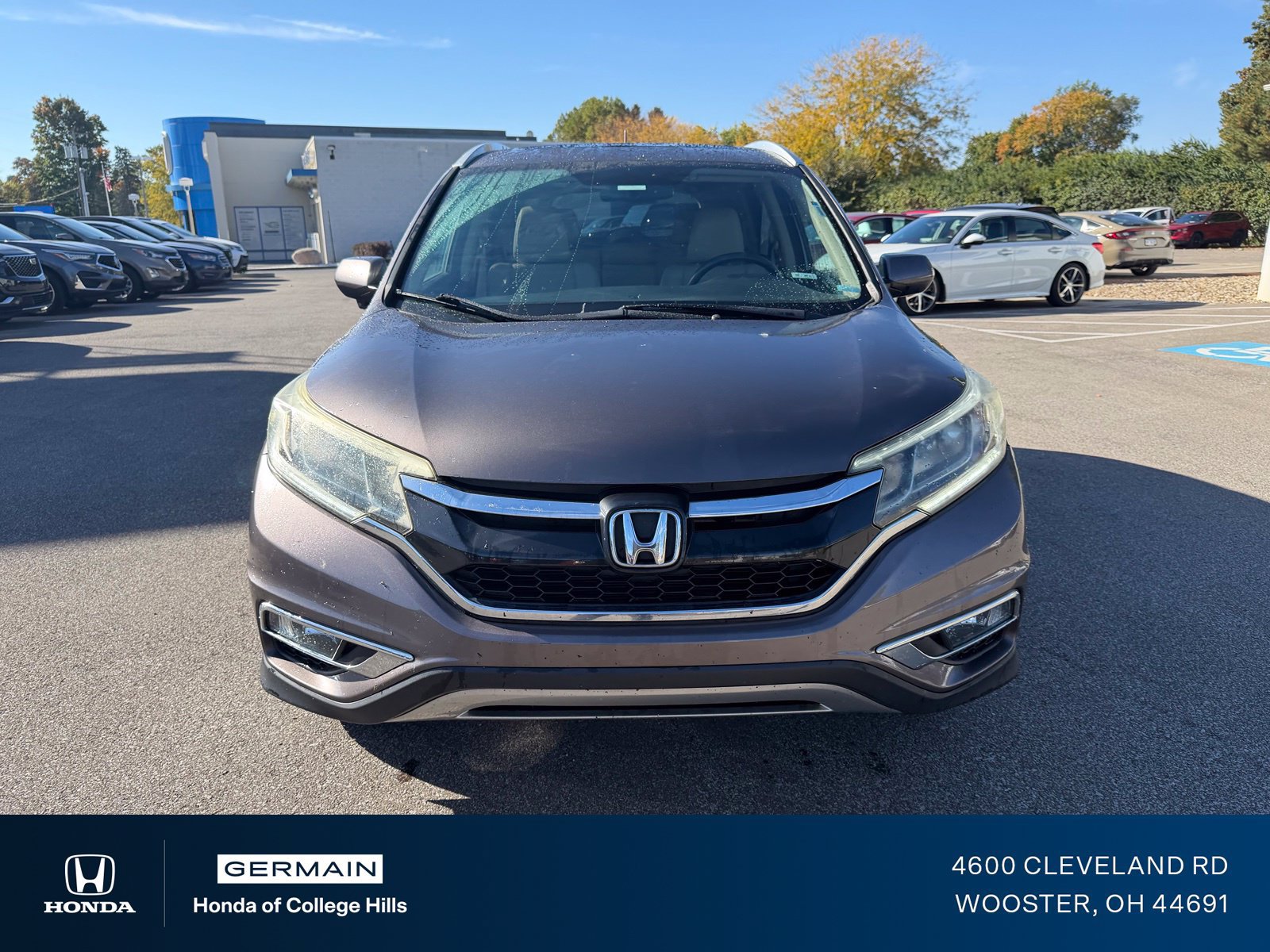 Used 2015 Honda CR-V EX-L image 2