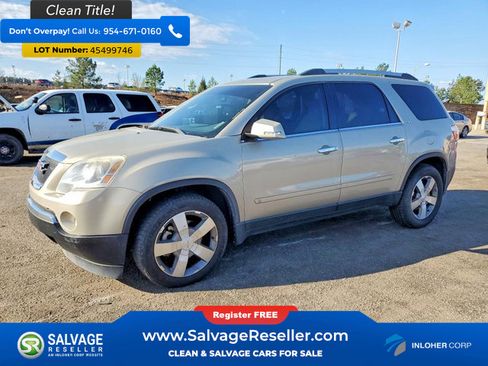 Used 2010 GMC Acadia SLT image 1